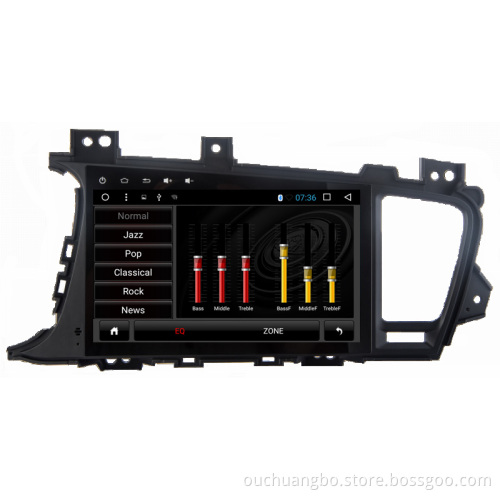 Ouchuangbo car audio gps radio for Kia K5 android 6.0